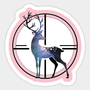 Deer illustration Sticker